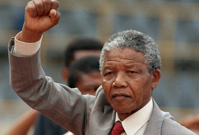 Nelson Mandela elected President