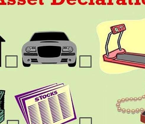 Asset declaration regieme